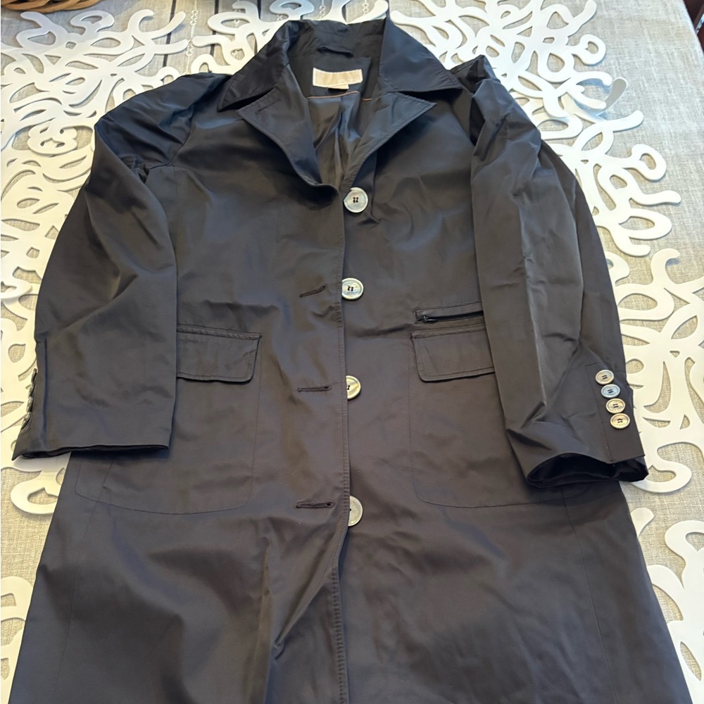 MICHAEL Michael Kors Black Trench Coat